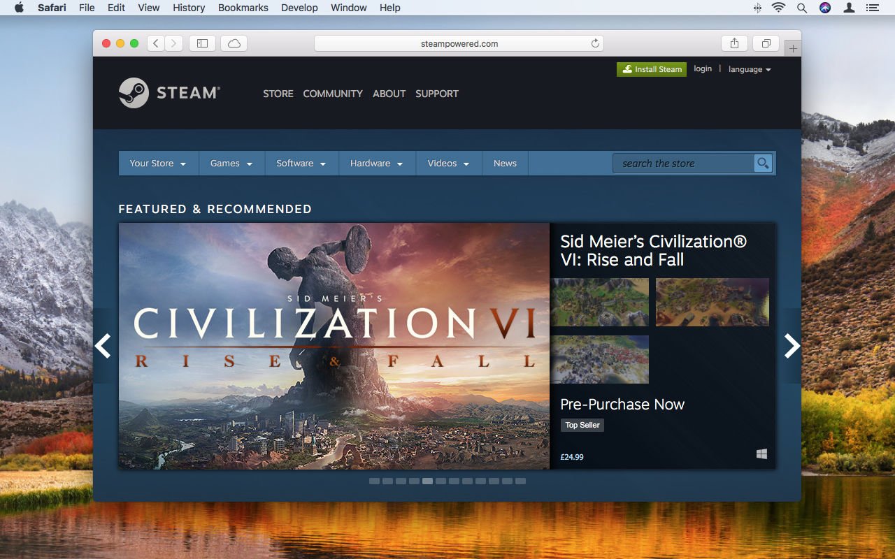 Is There A Steam App For Mac