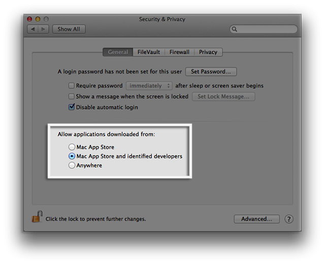 Mac App Download Preferences